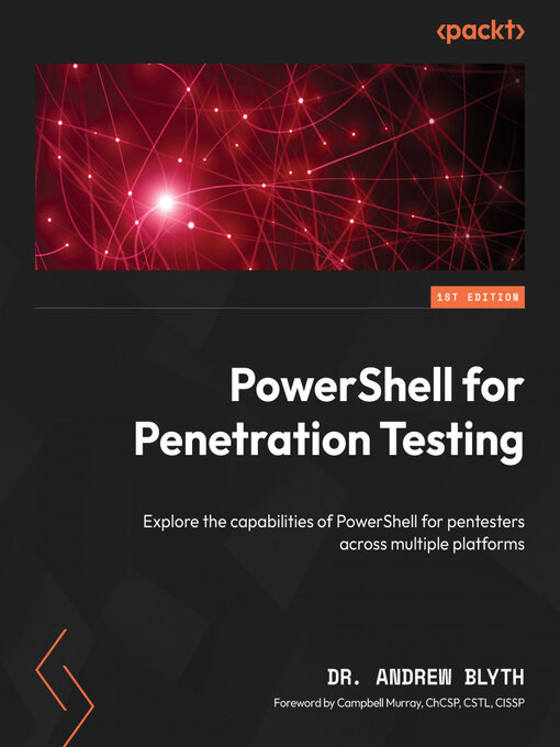 Title details for PowerShell for Penetration Testing by Dr. Andrew Blyth - Available